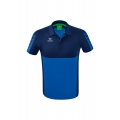 Erima Sport-Polo Six Wings (100% Polyester, quick-drying, comfortable to wear) royal blue/navy blue Men